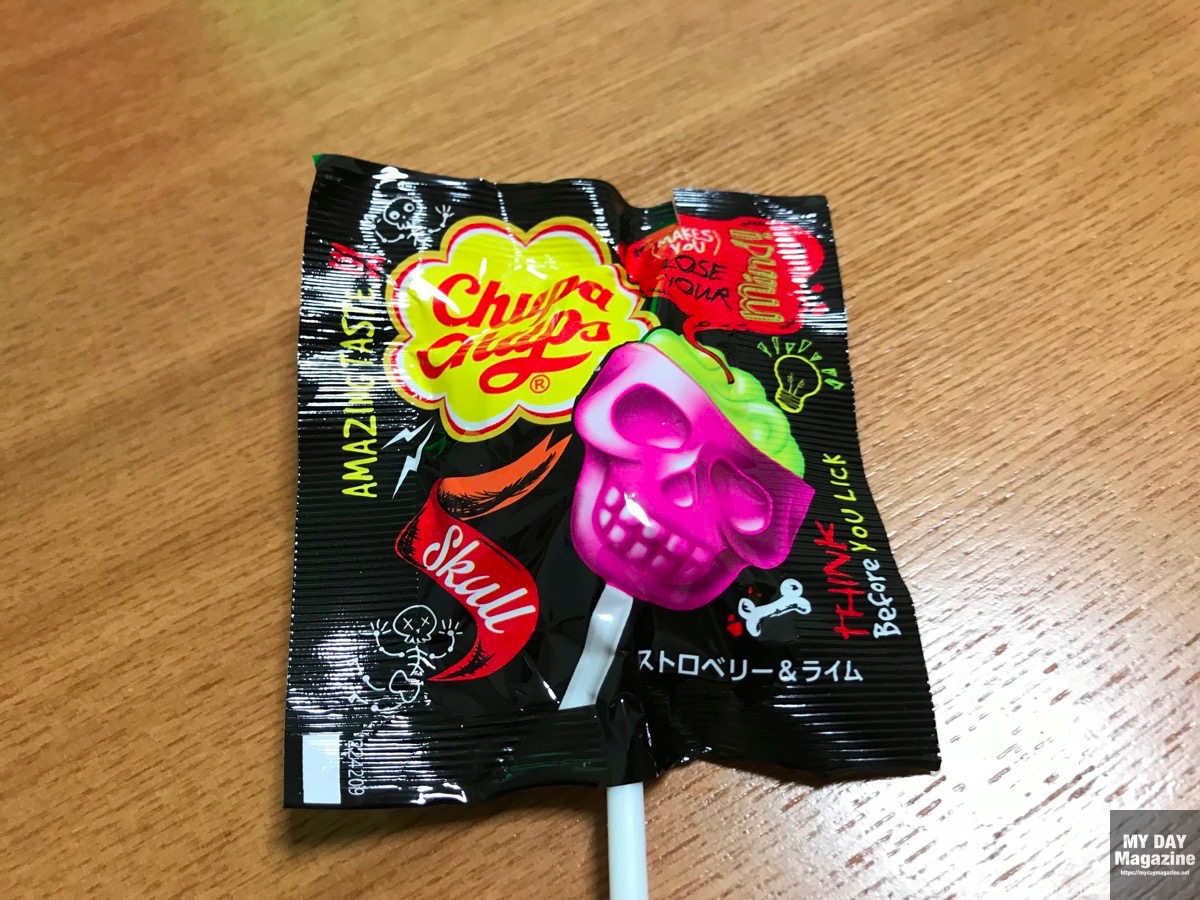 スカル型のチュッパチャップス