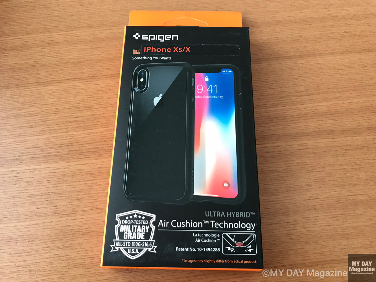 SpigenのiPhoneXSケース「ウルトラ・ハイブリッド  マット・ブラック」は安定のお気に入りケース。迷ったらこれ！