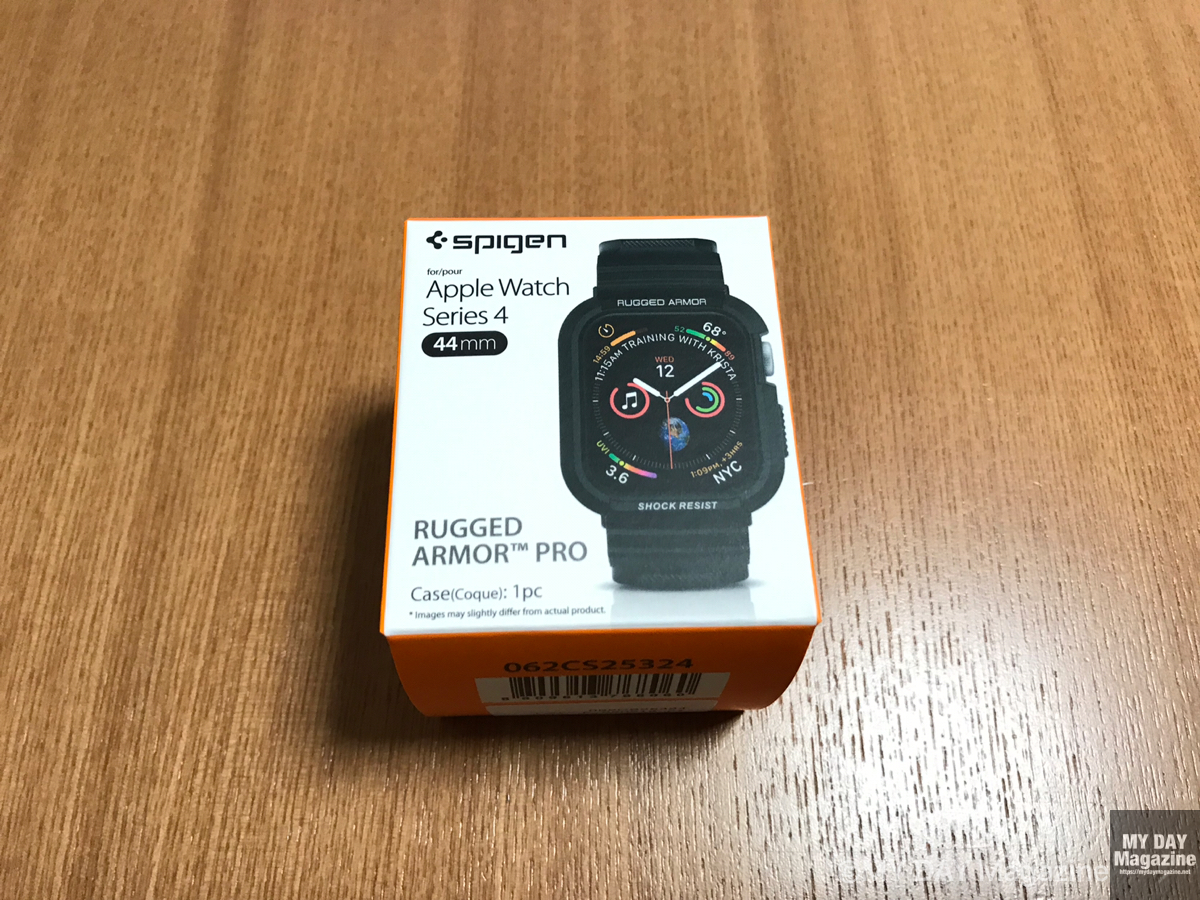 Spigen のApple Watch series4用のバンド「ラギッド・アーマープロ」はバンドとケース一体仕様でおすすめ！