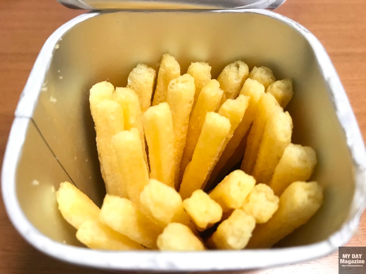 ポテロングごま油としお味「かどやの純正ごま油」を使用した期間限定商品