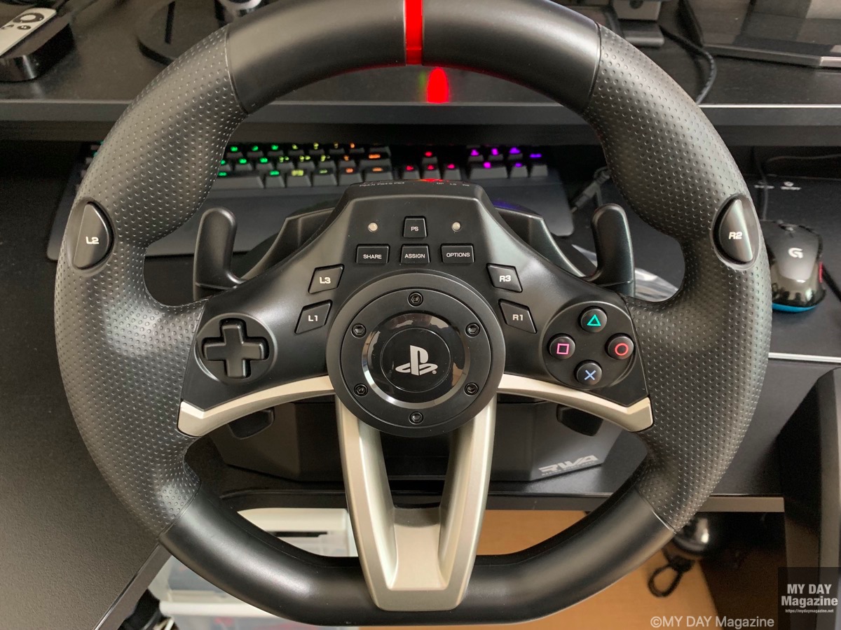 ホリ製ハンコン「RWA」レーシングホイールエイペックスはレースゲームを数倍楽しくするので絶対に買いの商品。迷っていたら購入すべし!